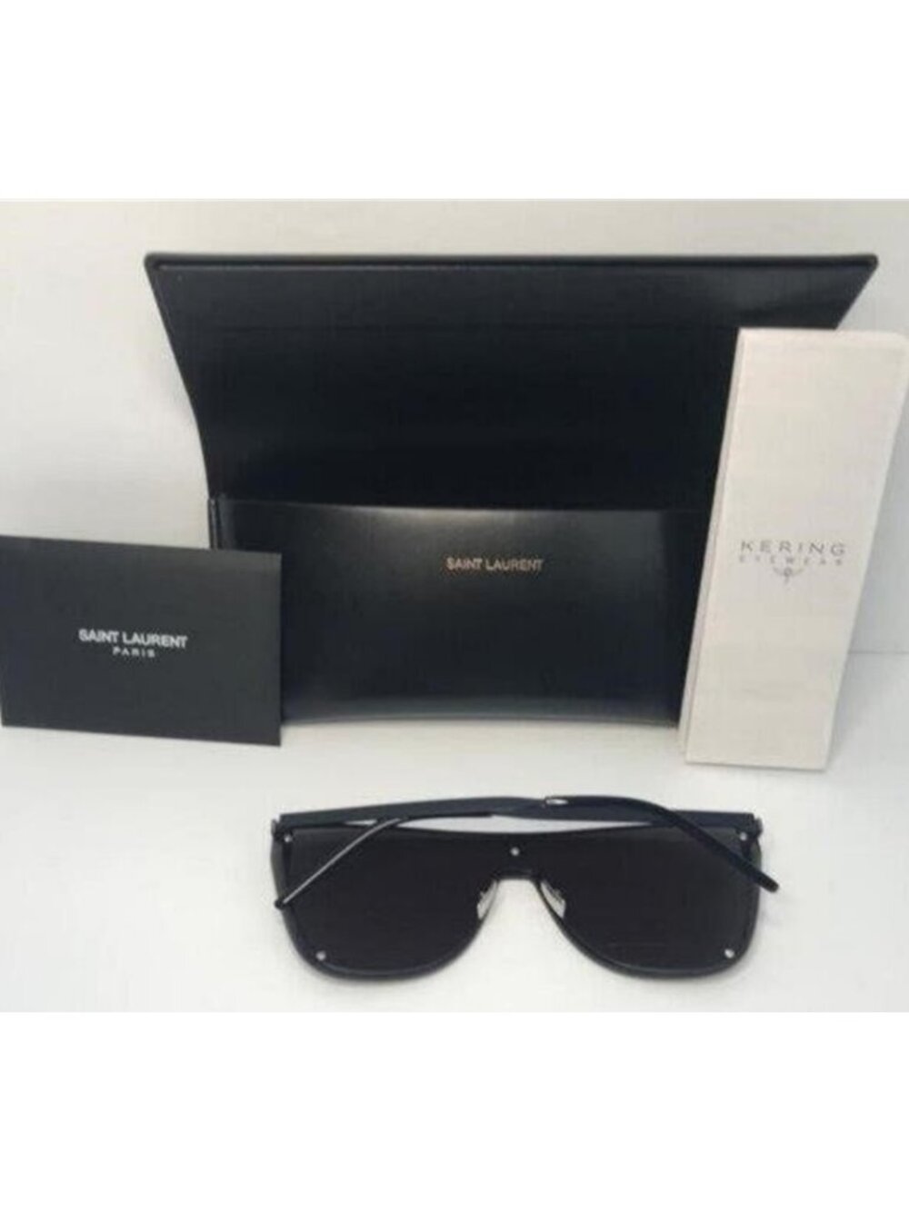 New Authentic SAINT LAURENTSL 1 Mask Sunglasses - Picture 12 of 12